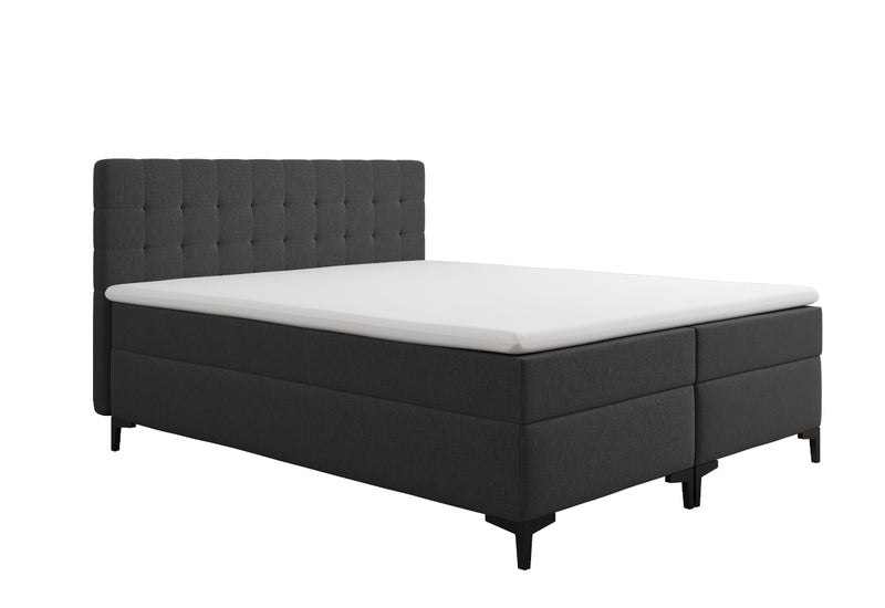 Čalúnená posteľ boxspring CHANTAL + topper - ARANZ - 6