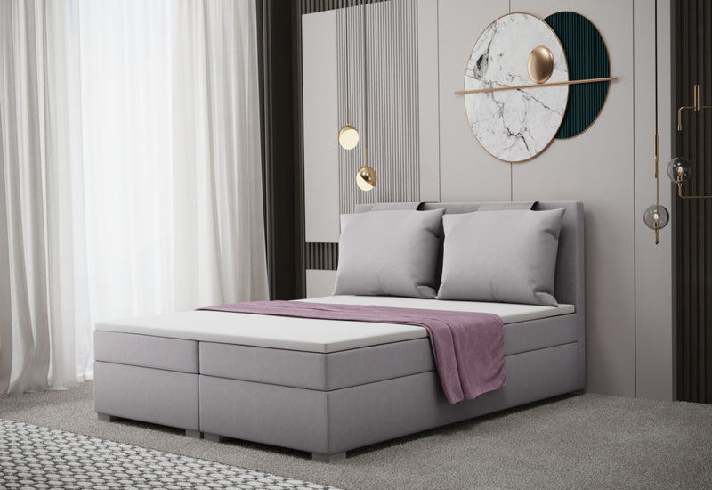 Čalúnená posteľ boxspring DINAMO - ARANZ - 2