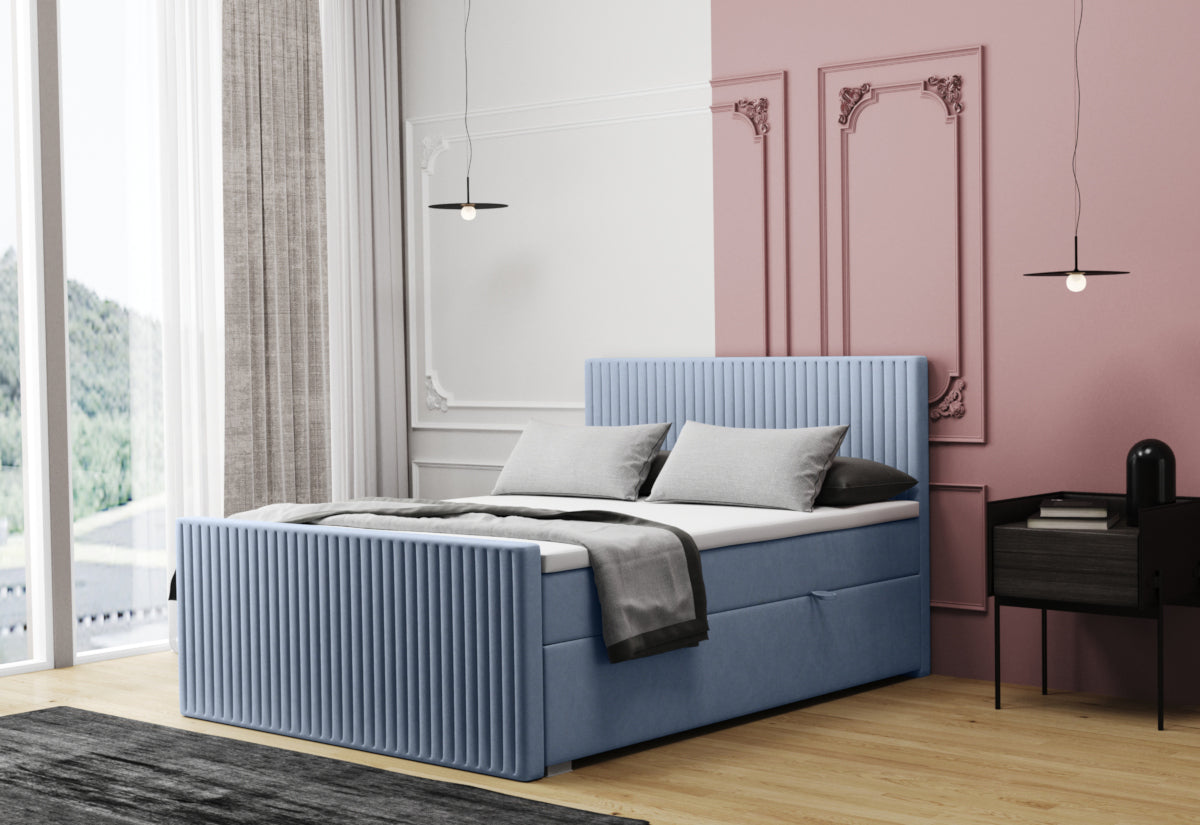 Čalúnená posteľ boxspring REMOS - ARANZ - 2