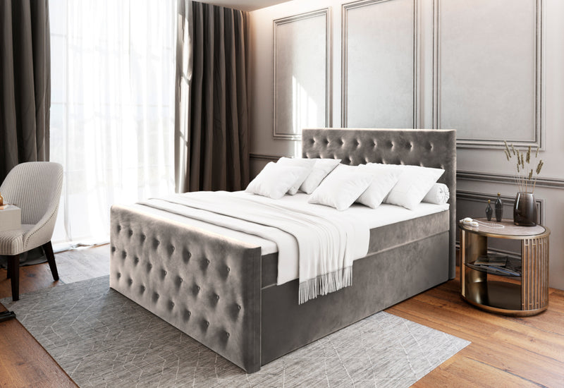 Čalúnená posteľ boxspring FENDI - ARANZ - 4