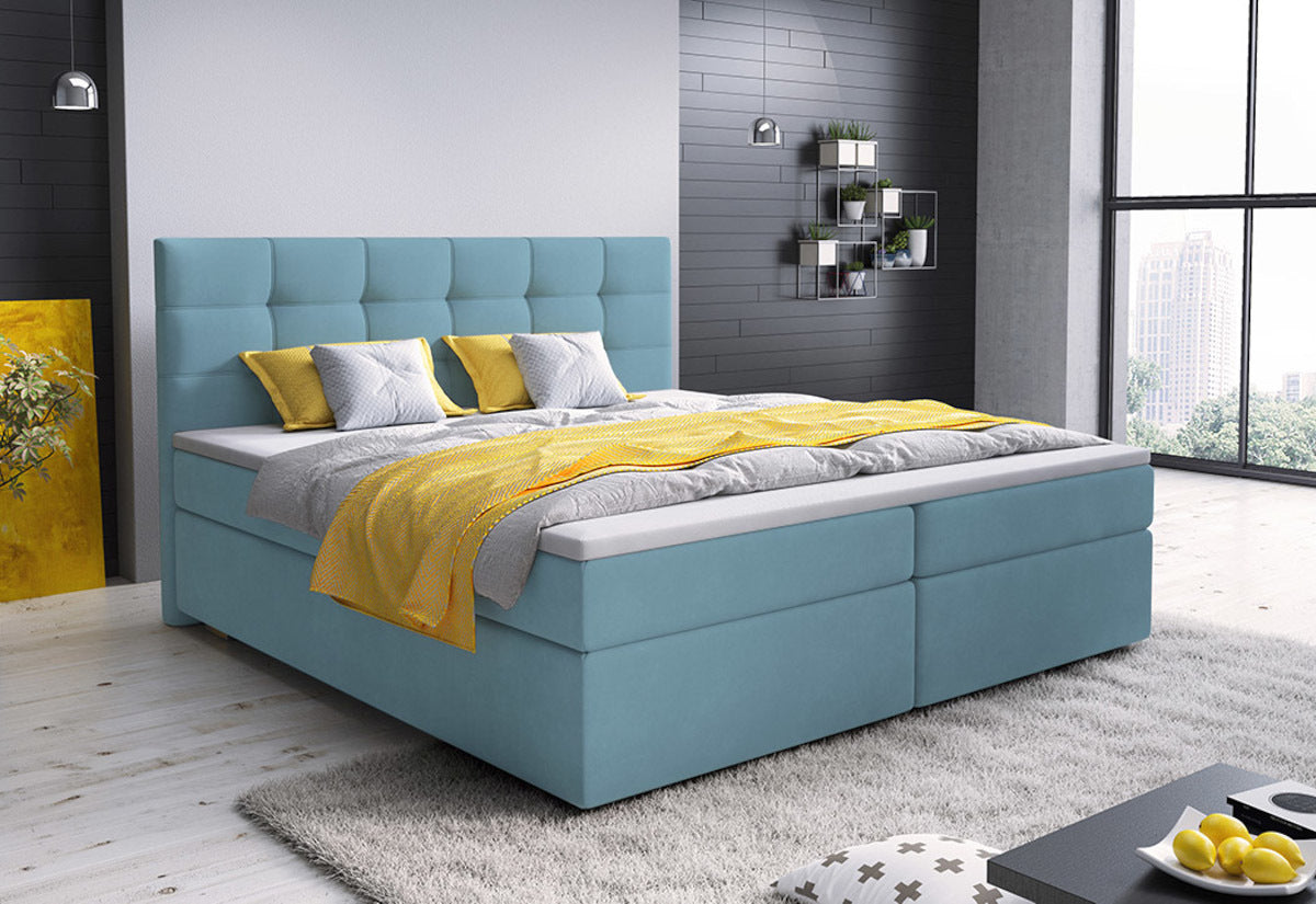 Čalúnená posteľ boxspring GLOSE - ARANZ - 1