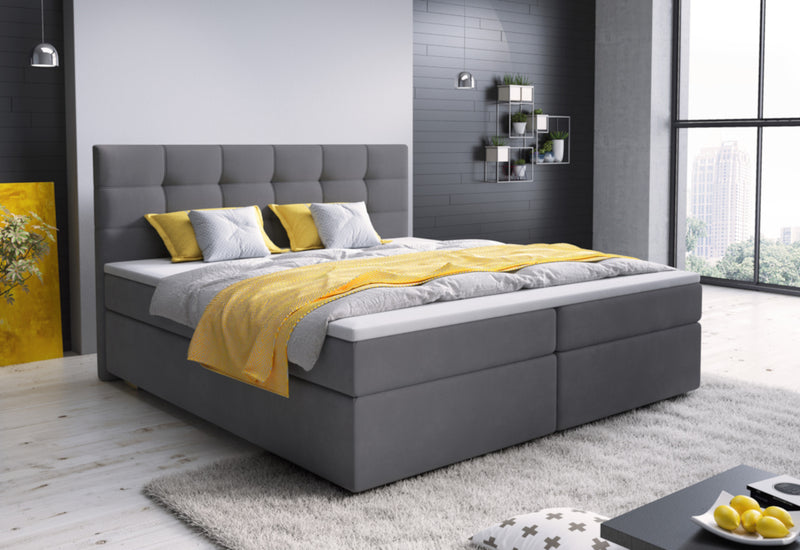 Čalúnená posteľ boxspring GLOSE - ARANZ - 5