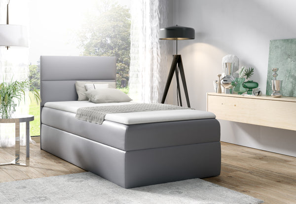 Čalúnená posteľ boxspring MANA 1 + topper - ARANZ - 1