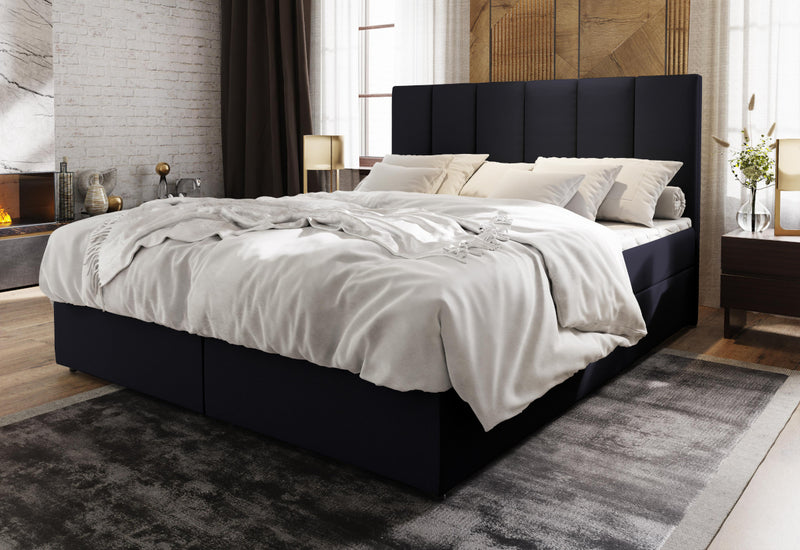 Čalúnená posteľ boxspring KARDI - ARANZ - 6