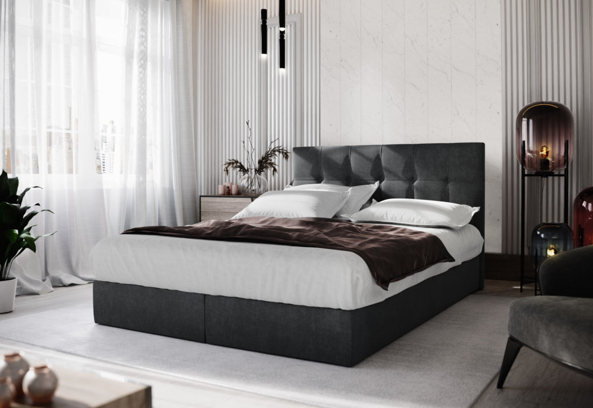 Čalúnená posteľ boxspring PRIORA - ARANZ - 2