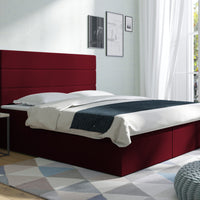 Čalúnená posteľ boxspring EDOARDO, 120x200, kronos 02 -  - 0