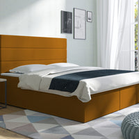 Čalúnená posteľ boxspring EDOARDO, 120x200, riviera 41 -  - 0