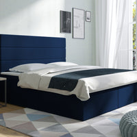 Čalúnená posteľ boxspring EDOARDO, 120x200, riviera 81 -  - 0