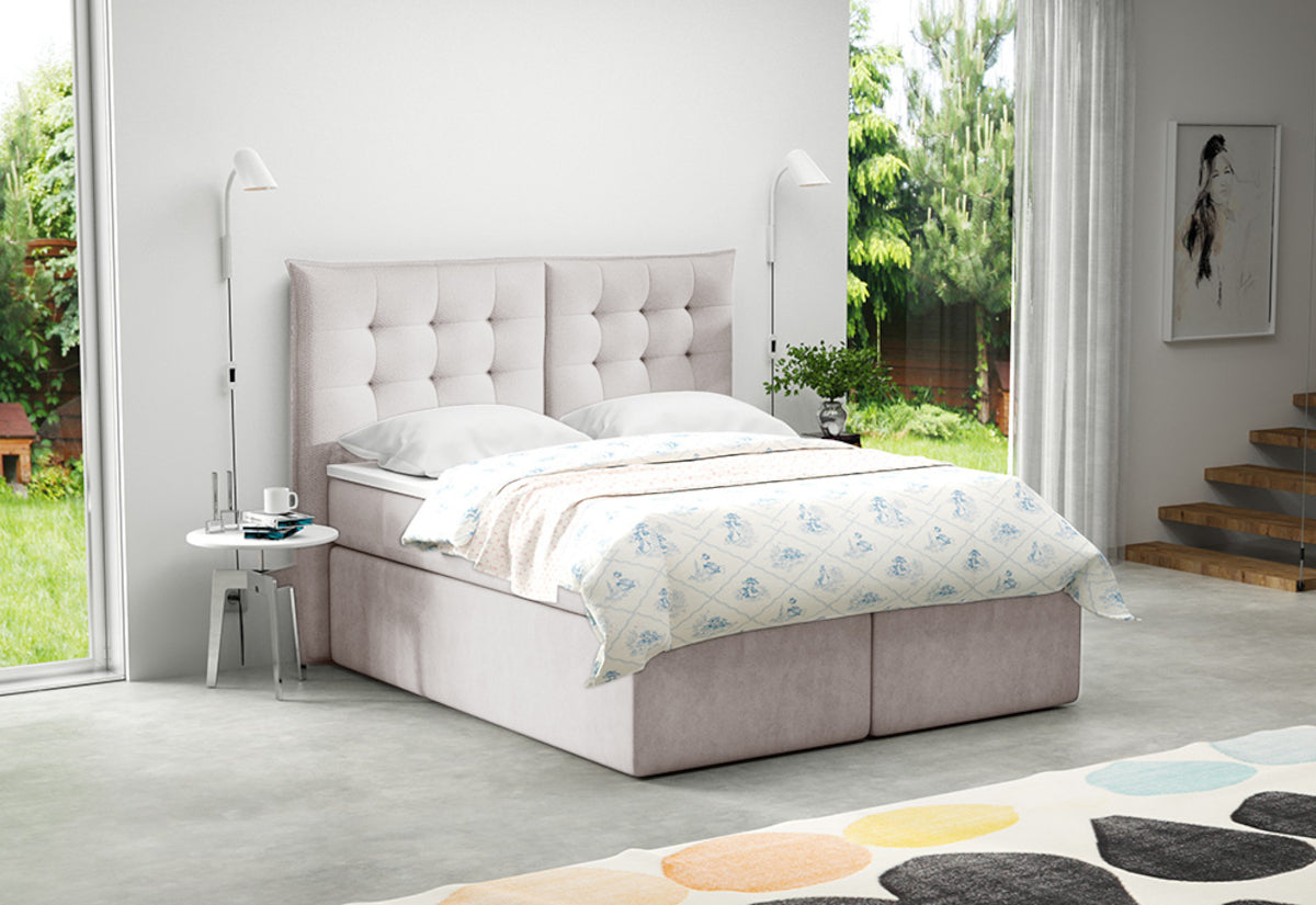 Čalúnená posteľ boxspring MICHELE - ARANZ - 1