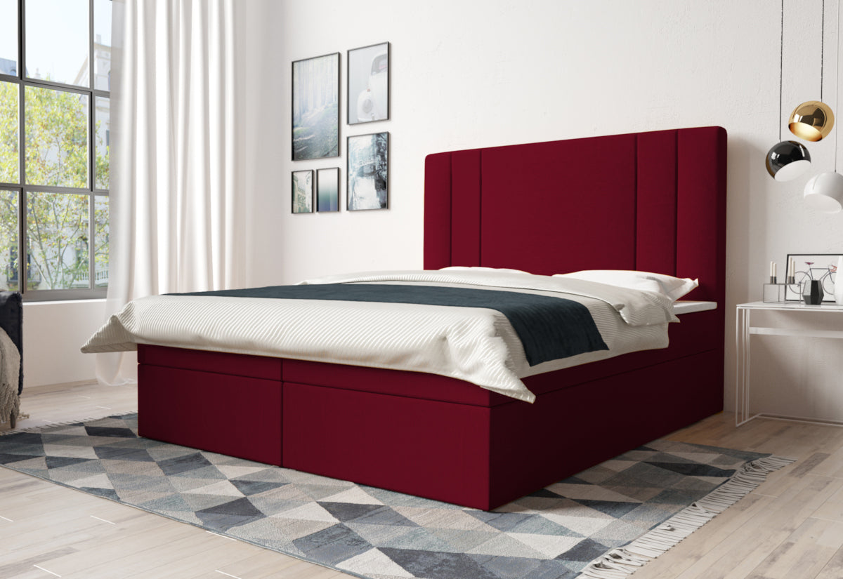 Čalúnená posteľ boxspring GIULIO - ARANZ - 2