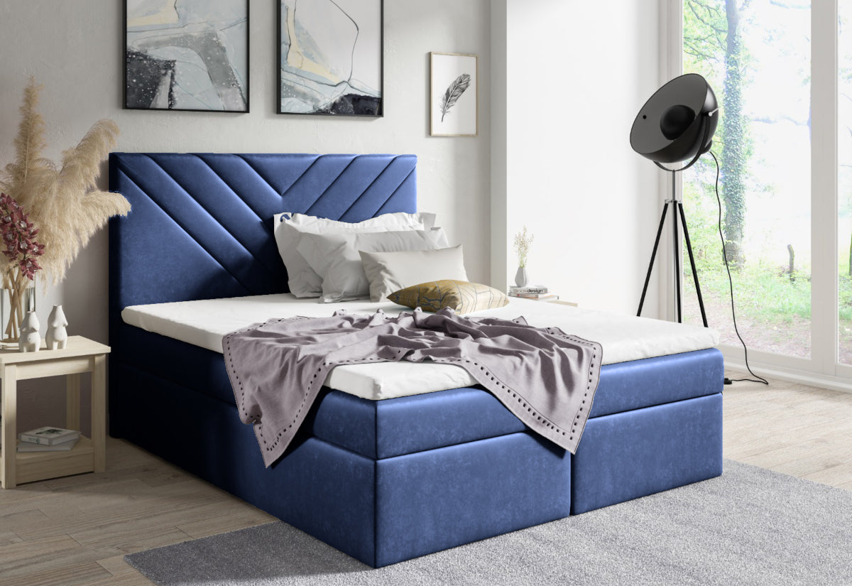 Čalúnená posteľ boxspring GULIA - ARANZ - 5