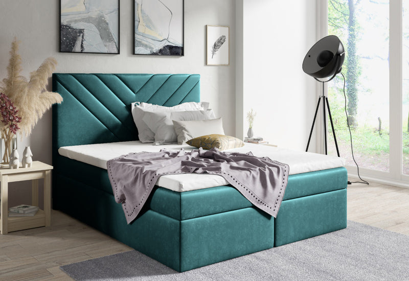 Čalúnená posteľ boxspring GULIA - ARANZ - 6