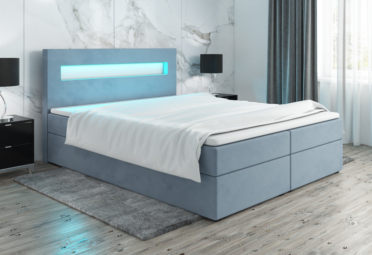 Čalúnená posteľ boxspring LIZA - ARANZ - 5