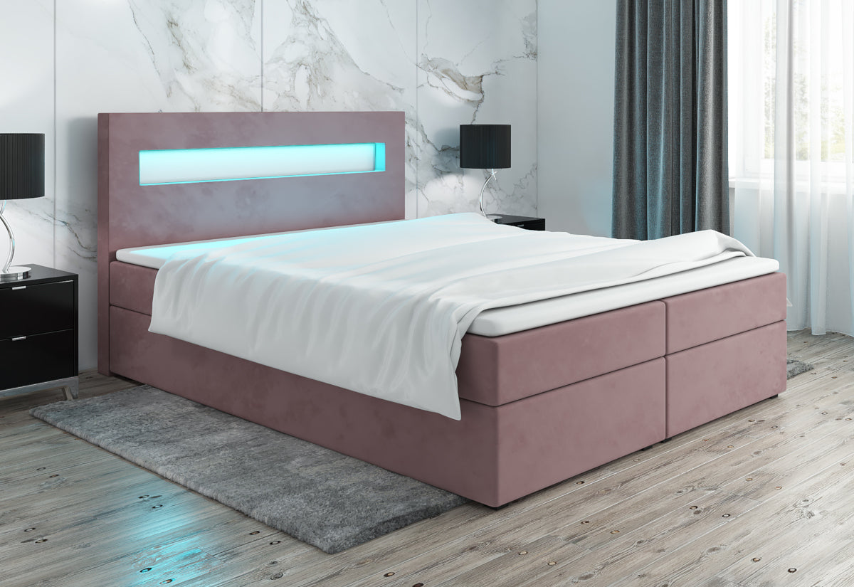 Čalúnená posteľ boxspring LIZA - ARANZ - 6