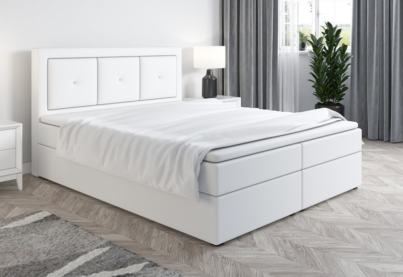 Čalúnená posteľ boxspring LENZA - ARANZ - 1