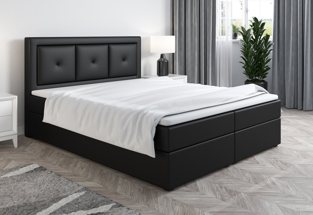 Čalúnená posteľ boxspring LENZA - ARANZ - 2