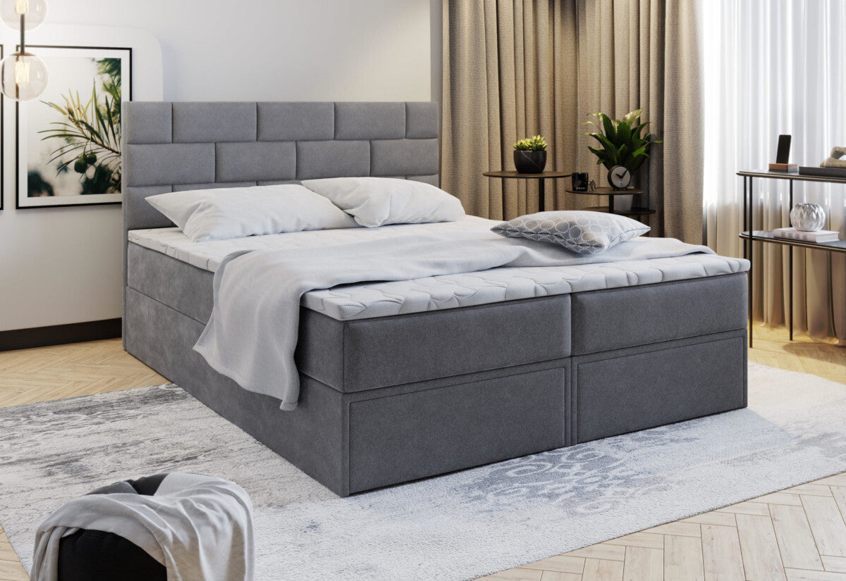 Čalúnená posteľ boxspring MARINOS - ARANZ - 2