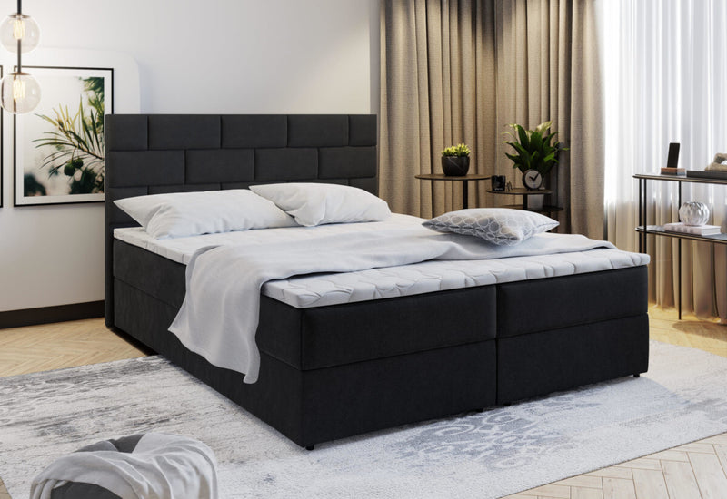 Čalúnená posteľ boxspring PERLA - ARANZ - 2