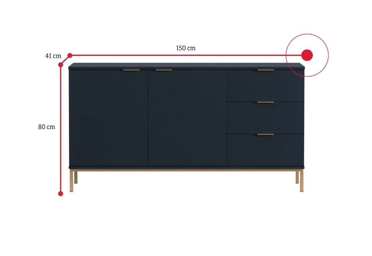 Komoda MULA - ROZMEROVKA - 1