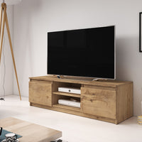 TV stolík BASTE, 120x35,5x38, gaštan -  - 0