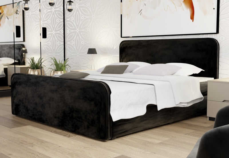 Čalúnená posteľ boxspring NIKO - ARANZ - 5