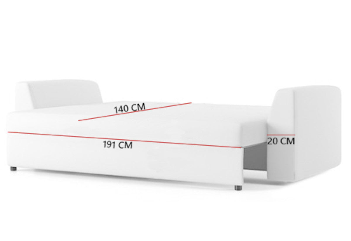 Rozkladacia pohovka GRACE - ROZMEROVKA - 2