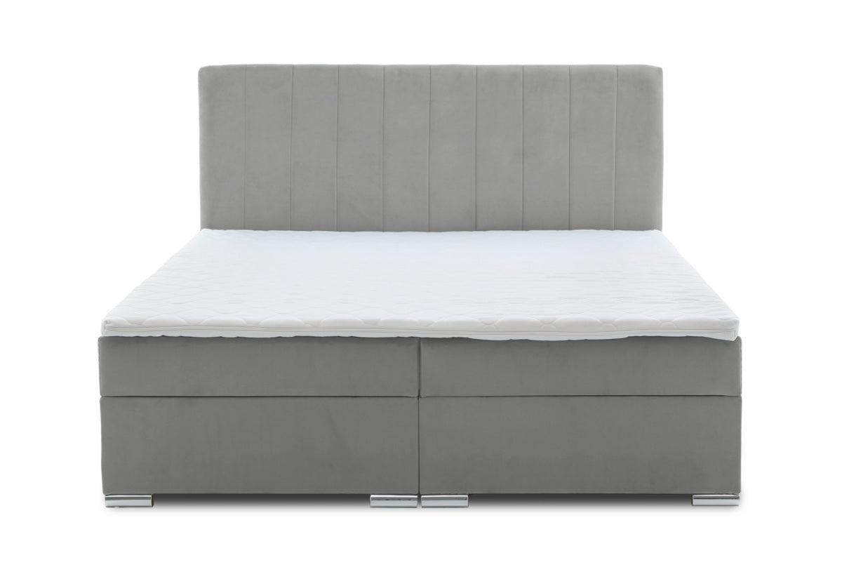 Čalúnená posteľ boxspring WILDE + topper - ARANZ - 3