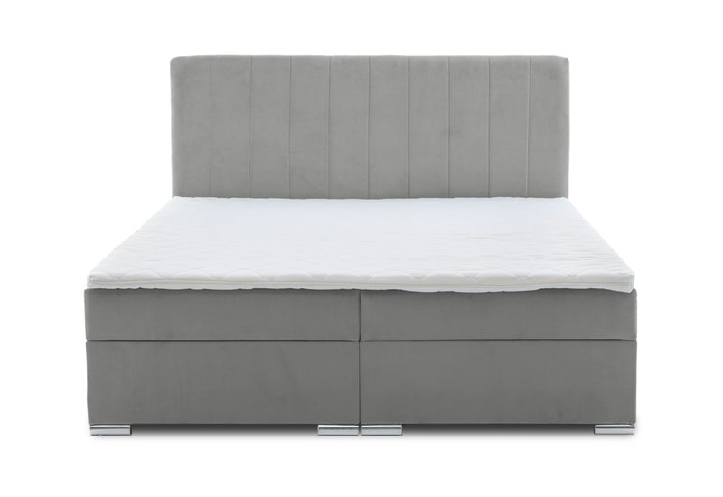 Čalúnená posteľ boxspring WILDE + topper - ARANZ - 3