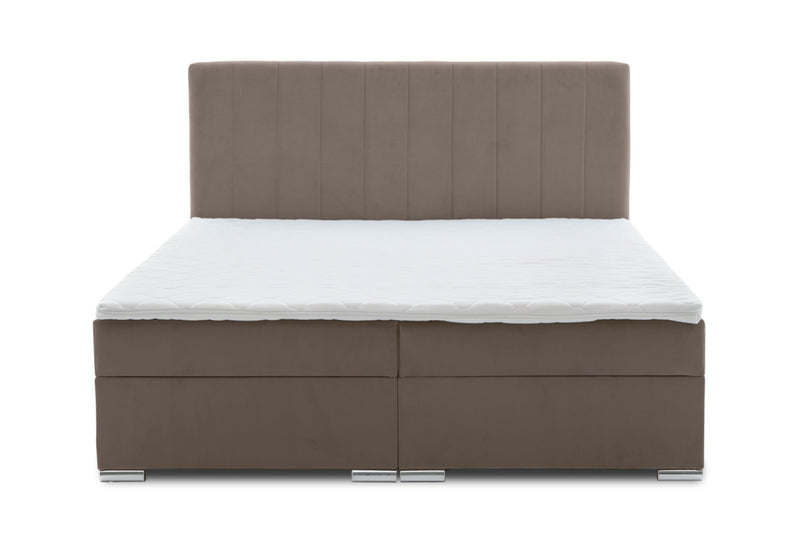 Čalúnená posteľ boxspring WILDE + topper - ARANZ - 4