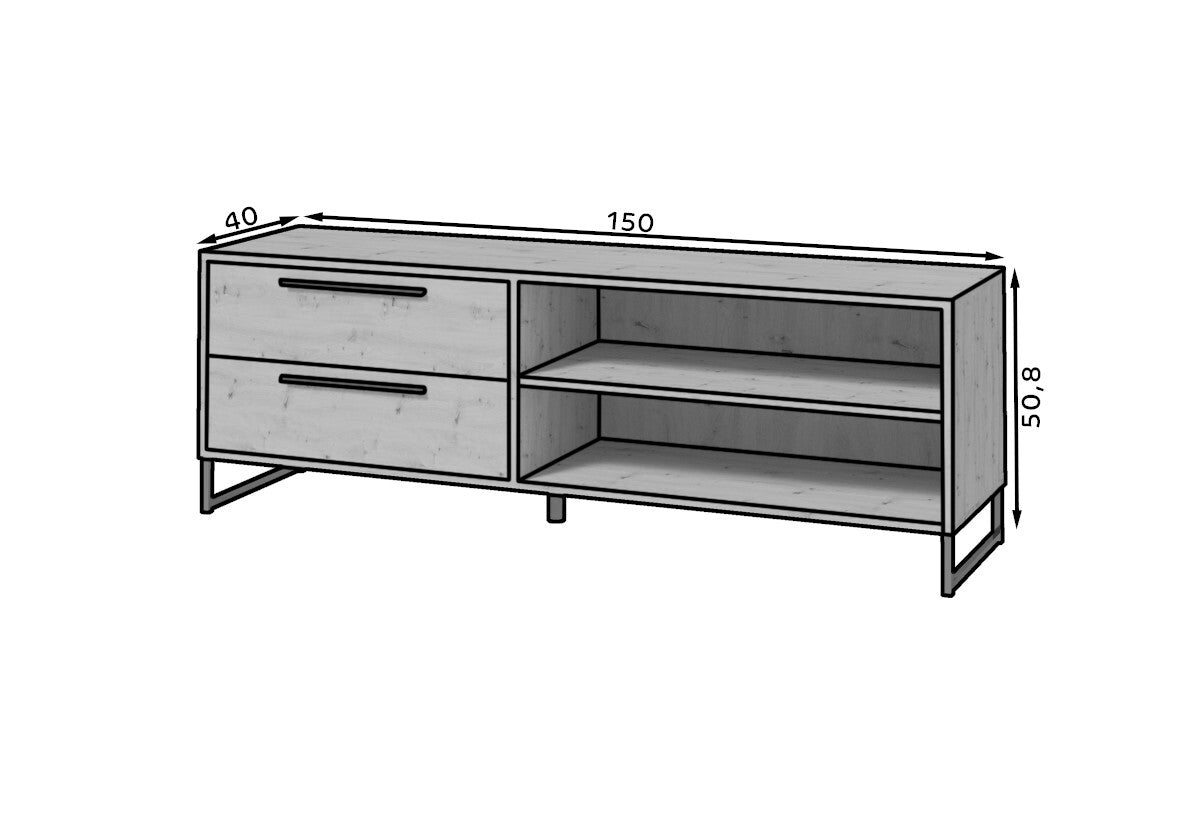 TV stolík CELINE - ROZMEROVKA - 1