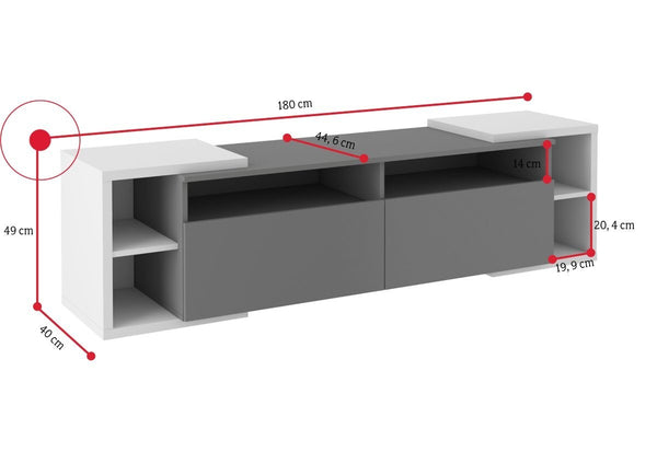 TV stolík MONA - ROZMEROVKA - 2