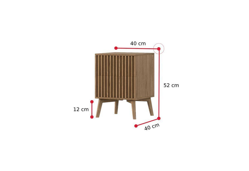 Nočný stolík ETSIAN - ROZMEROVKA - 1