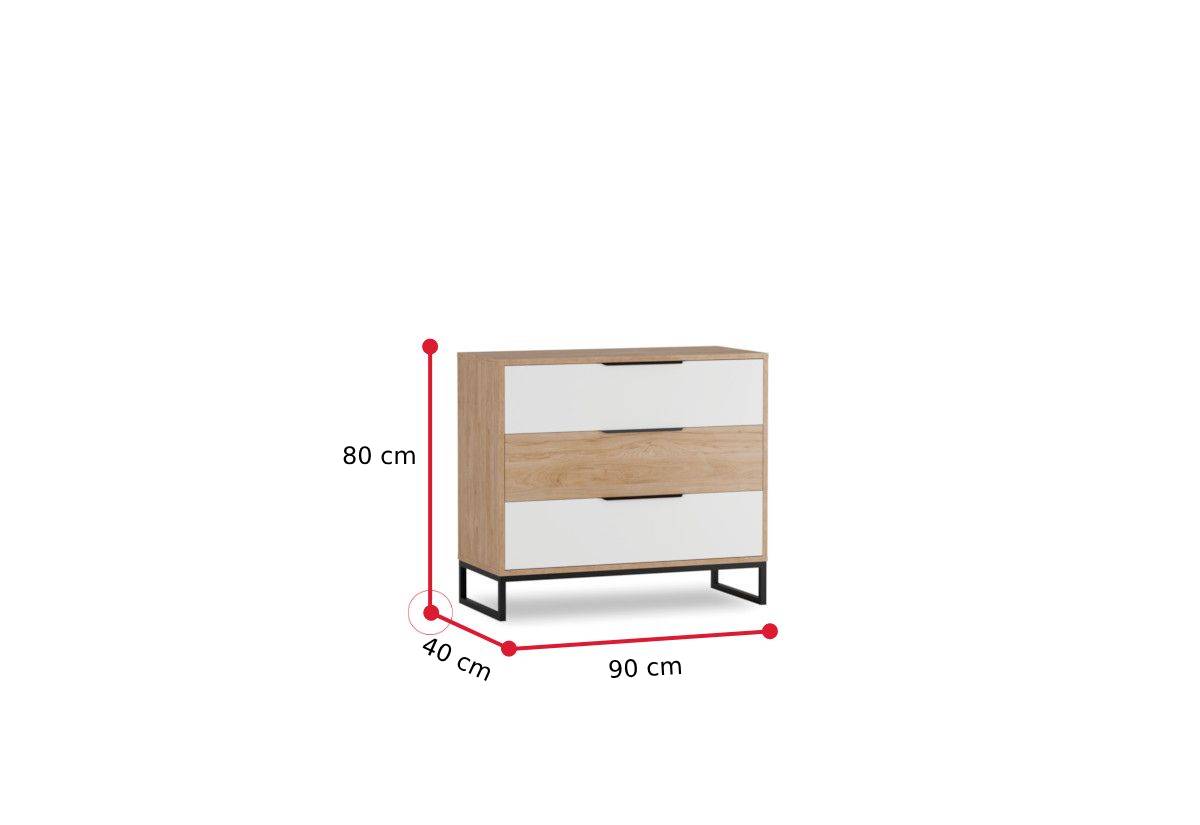 Komoda ANDRO 2 - ROZMEROVKA - 1