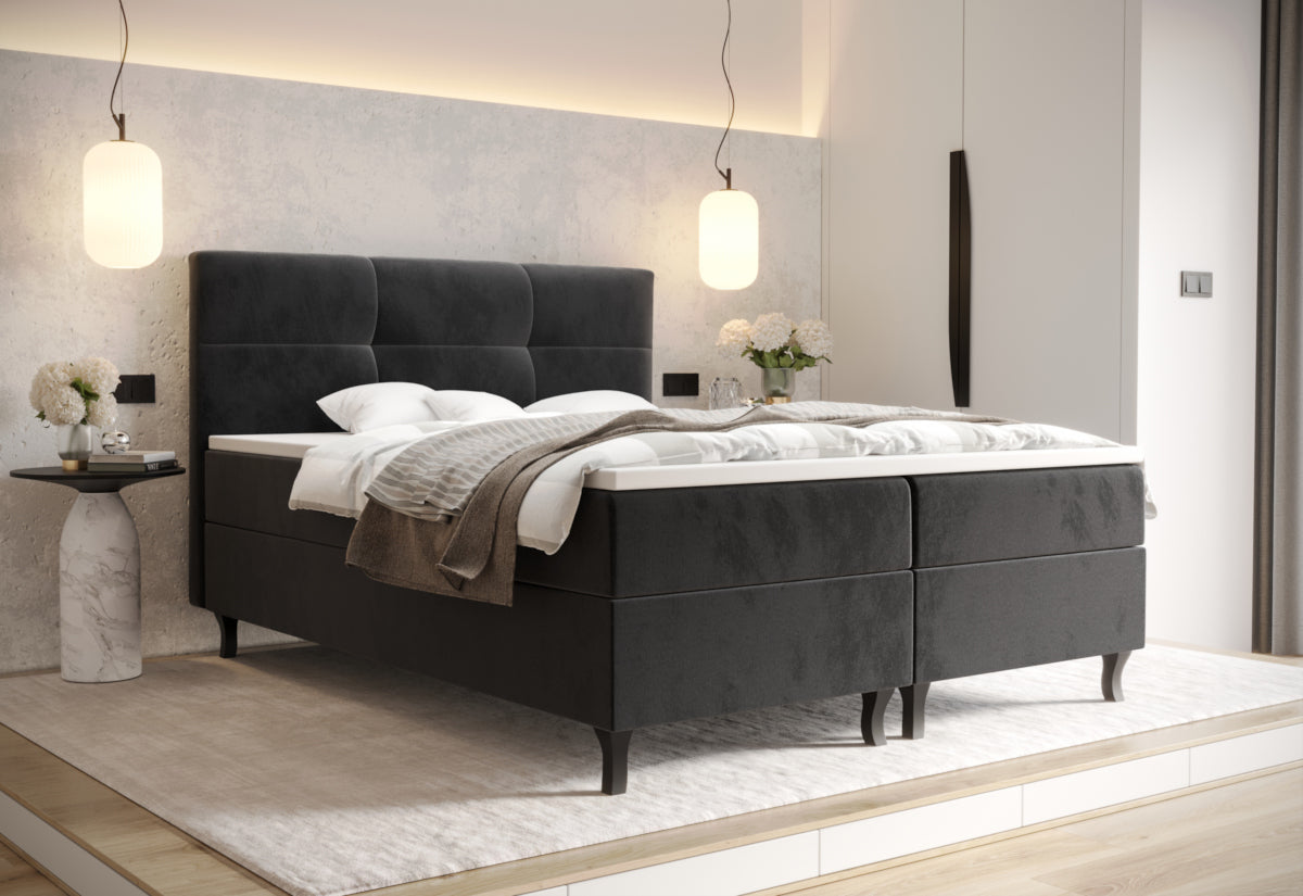 Čalúnená posteľ boxspring AMIR - ARANZ - 6