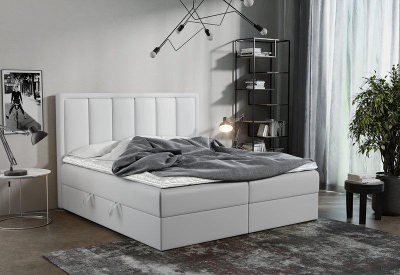 Čalúnená posteľ boxspring FRANIA - ARANZ - 1