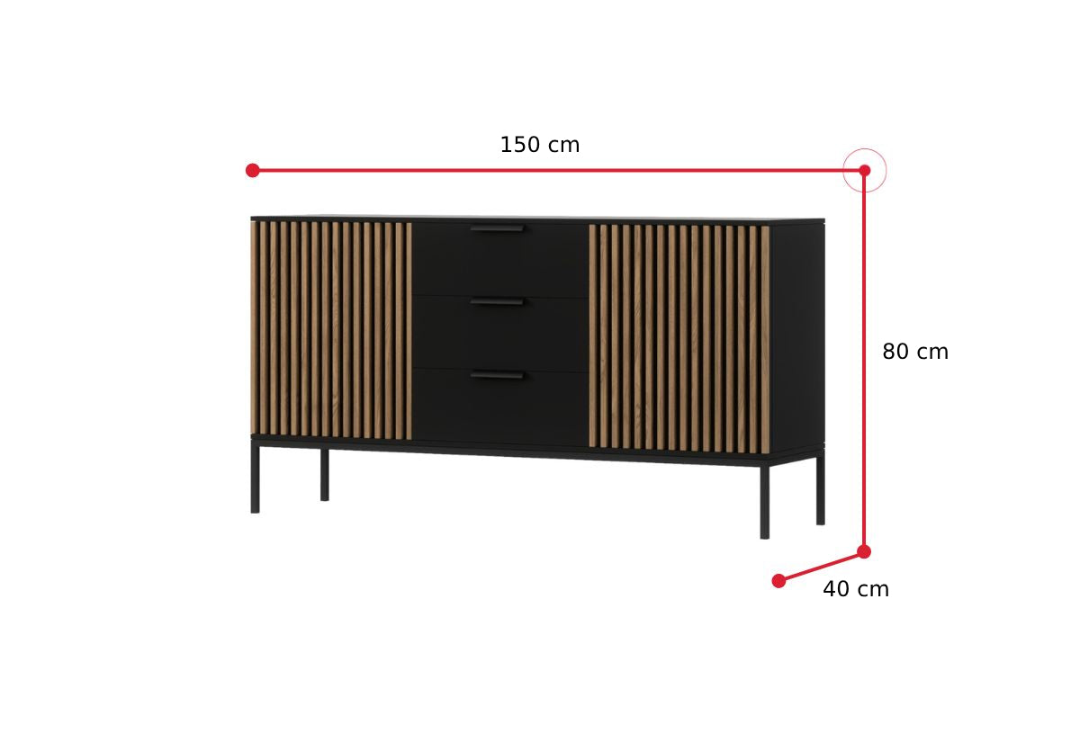 Komoda RATINA - ROZMEROVKA - 1