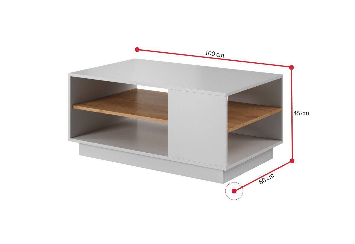 Konferenčný stolík LAMU - ROZMEROVKA - 1