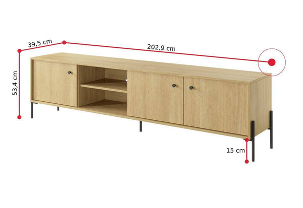 TV stolík LANDY - ROZMEROVKA - 1