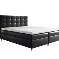 Čalúnená posteľ boxspring MARIANA + topper, 120x200, madryt 9100 -  - 0