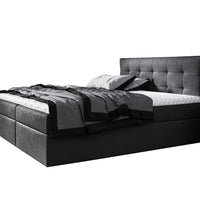 Čalúnená posteľ boxspring BRIGITE + topper, 120x200, jasmine 100 -  - 0