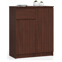 Komoda GIADA K80 2D1SZ, 80x90x40, wenge -  - 0