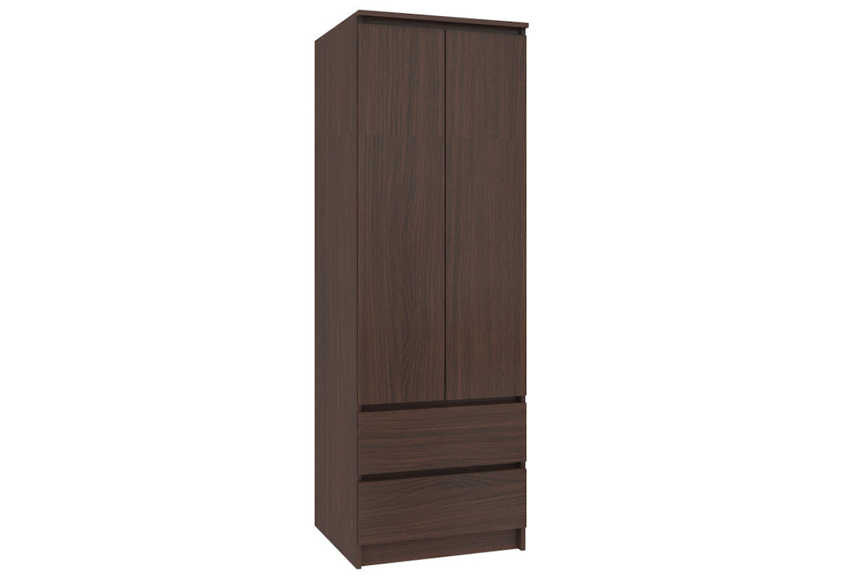 Skriňa ESTRELLA S60 2D2SZ, 60x180x51, wenge -  - 0