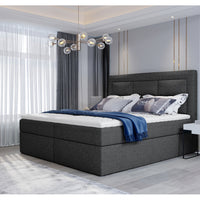 Čalúnená posteľ boxspring SAVOY, 140x200, inari 96 -  - 0