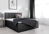 Čalúnená posteľ boxspring LESORA + topper, 120x200, madryt 9100 -  - 0