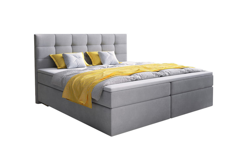 Čalúnená posteľ boxspring GLOSE, 140x200, cosmic 160 -  - 0