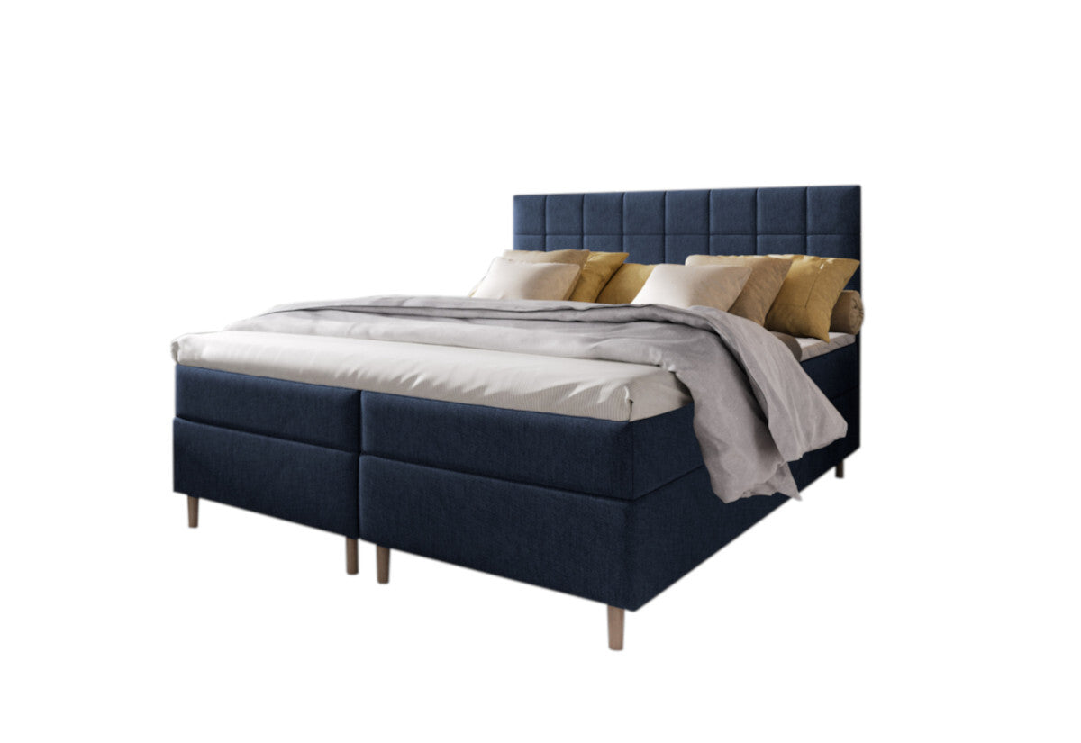 Čalúnená posteľ boxspring SICILIE, 140x200, inari 80 -  - 0