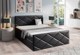 Čalúnená posteľ boxspring ROBINSON + topper, 120x200, madryt 9100 -  - 0