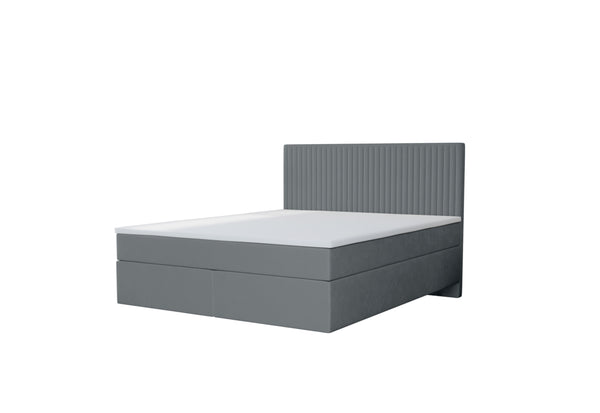 Čalúnená posteľ boxspring SENICA 2, 200x120, monolith 09 -  - 0