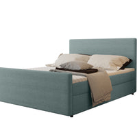 Čalúnená posteľ boxspring SICALA, 200x120, safira -  - 0