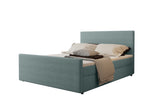 Čalúnená posteľ boxspring SICALA, 200x120, safira -  - 0